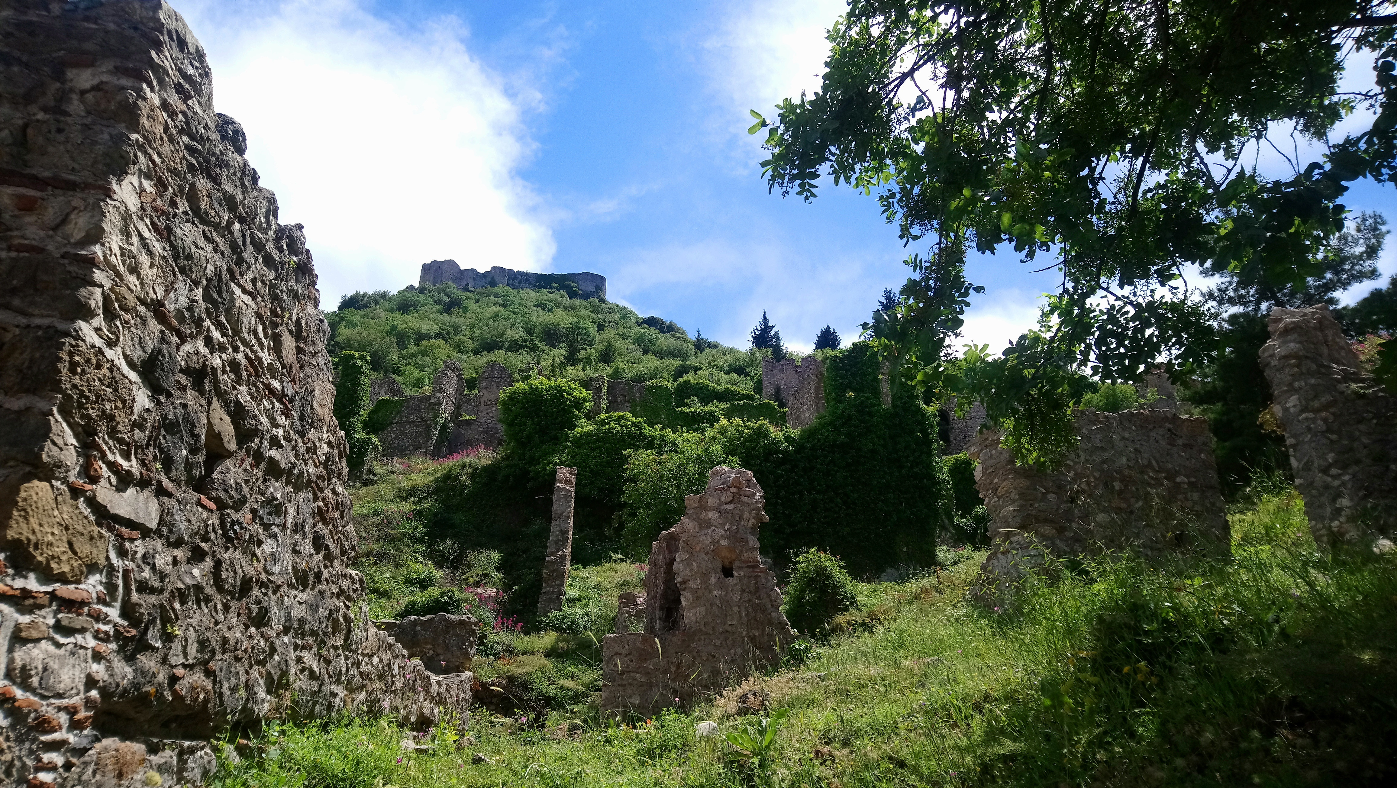 Mystras - the castle